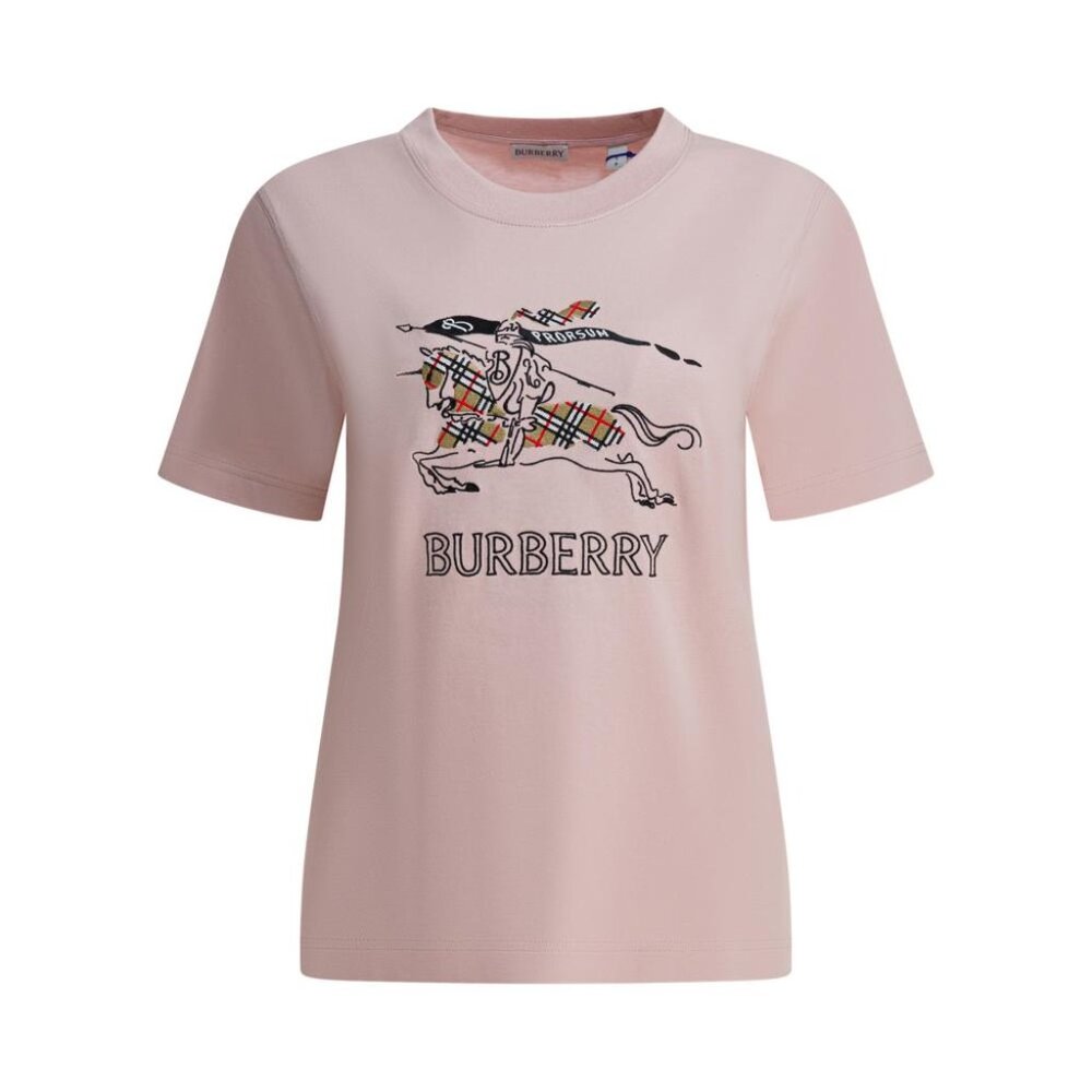 Burberry Cotton  T-Shirt With Ekd Tag Size XS Women